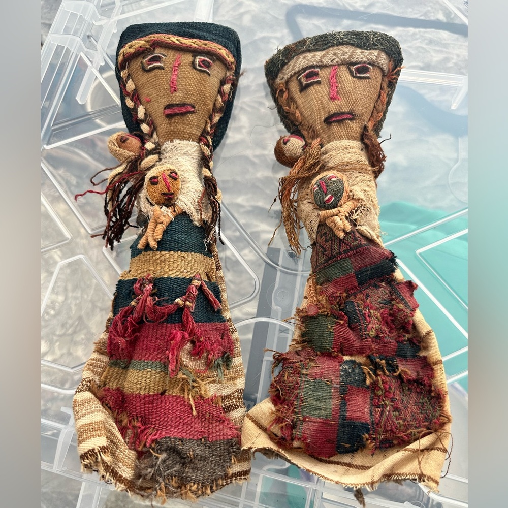 Vintage Peruvian Chancay Doll